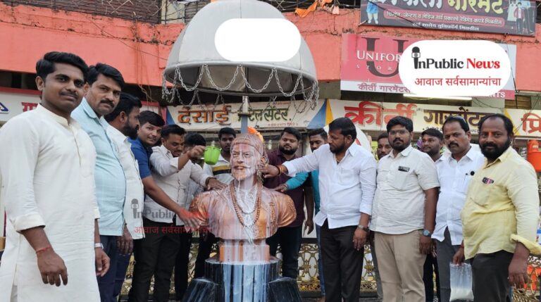 छ.शिवाजी महाराजांच्या पुण्यतिथी दिवशीच पालकमंत्र्यांचा नागरी सत्कार केल्याने शिवप्रेमीकडून तीव्र निषेध