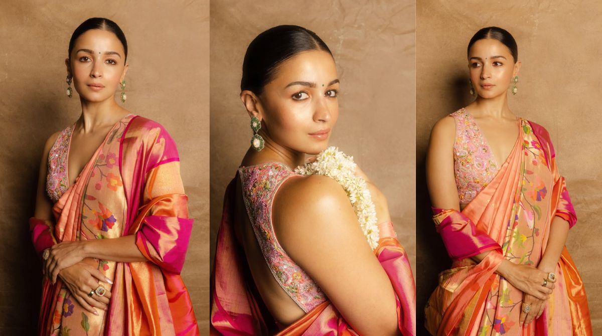 आलिया भट्टचा मराठमोळा लुक! ६ लाखांचे कानातले, नऊवारी पैठणी, अन नथीचा मुखडा…!