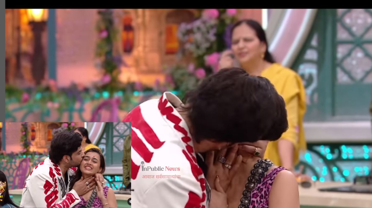 Karan Kundra gives Tejashwi Prakash kiss