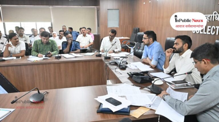 जिल्ह्यातील नागरिकांना पाणीटंचाई भासणार नाही याची दक्षता घ्यावी: जिल्हाधिकारी कुमार आशीर्वाद
