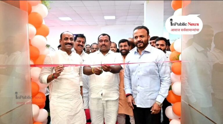 नियोजन भवन येथील पालकमंत्री यांच्या दालनाचे उद्घाटन