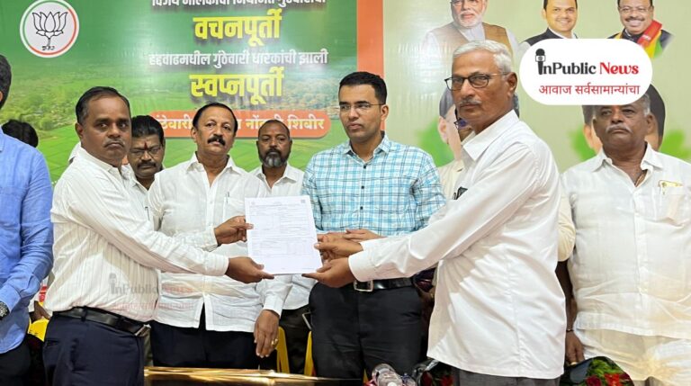गुंठेवारी नियमित मोजणी नोंदणी शिबिरासाठी शेकडो कुटुंबांचा उत्स्फूर्त प्रतिसाद : आमदार विजयकुमार देशमुख