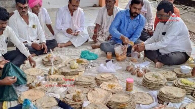 सरकारने खायला बंदी आणली! आंदोलक संतापले; ; छत्रपती शिवरायांच्या मावळ्यांनी रस्त्यावर बसून केली व्यवस्था!