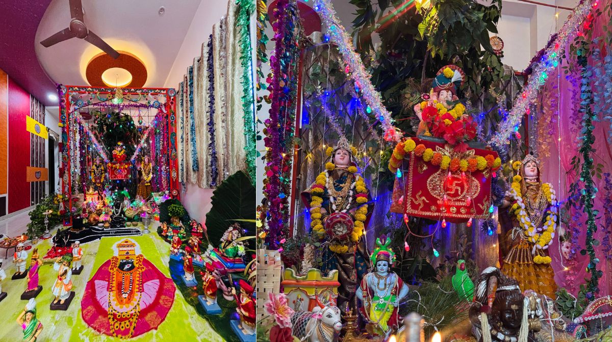 घरोघरी लक्ष्मी आरास सकारात्मक विचारांची झलक! पारंपरिक वारसा जपणारे संदेश