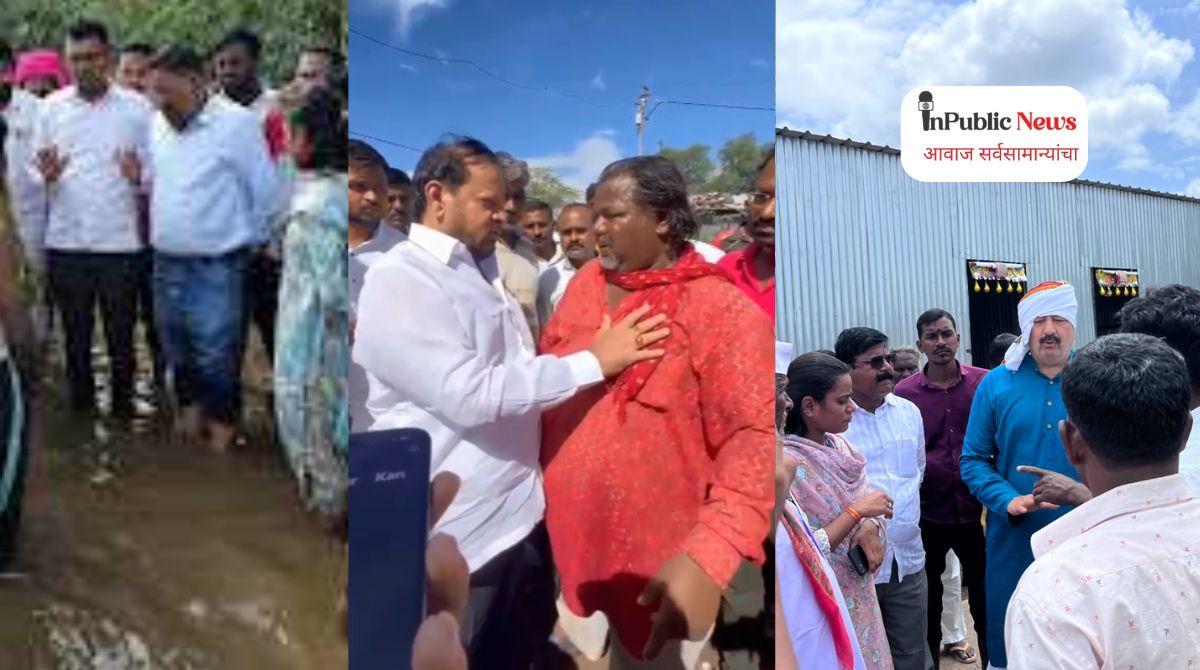 ऐन नवरात्रीत सांगोला पावसाने जलमय! नागरिकांच्या पाठीशी ठाम उभे आजी-माजी आमदार!