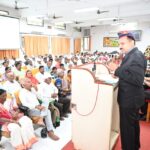 Retired officers and ex-servicemen gathering