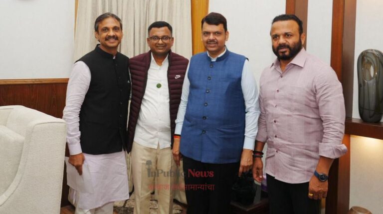 सांगोला मतदारसंघातील प्रलंबित प्रश्नांचा तोडगा लवकरच? मुख्यमंत्री देवेंद्र फडणवीस यांच्यासोबत आमदार डॉ. बाबासाहेब देशमुख यांची चर्चा