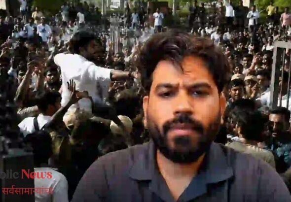 कॉक्रोच जनता पार्टीच्या अभिजीत दिपकेला जयपूरमध्ये मारहाण?