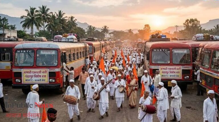  वारकऱ्यांचा प्रवास होणार अधिक सुलभ; आषाढी विशेष  ८ फेऱ्या