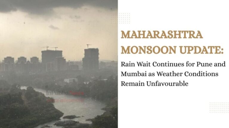 दक्षिण-पश्चिम भागात मान्सूनचा प्रवास मंदावला; काहीभागामध्ये पावसाची प्रतीक्षा वाढली