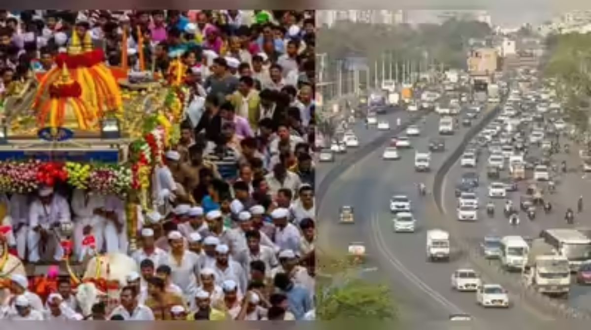 पालखी सोहळ्यामुळे प्रमुख रस्ते बंद, अनेक भागांत नो-एंट्री; नागरिकांनी पर्यायी मार्गांचा वापर करावा
