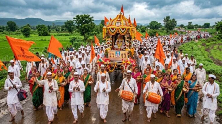 अखंड परंपरा आणि भक्तीचा उत्सव; पंढरपूरकडे लाखो वारकऱ्यांची पायी वाटचाल