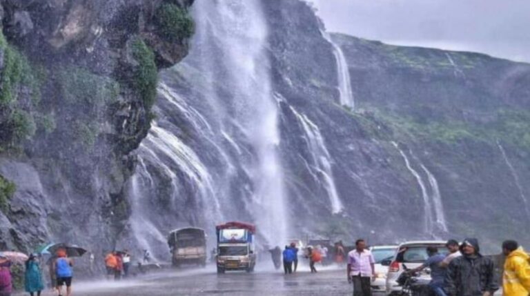 ताम्हिणी घाटात पावसाचा विक्रम! ७२ तासांत कोसळला १,६३५ मिमी पाऊस