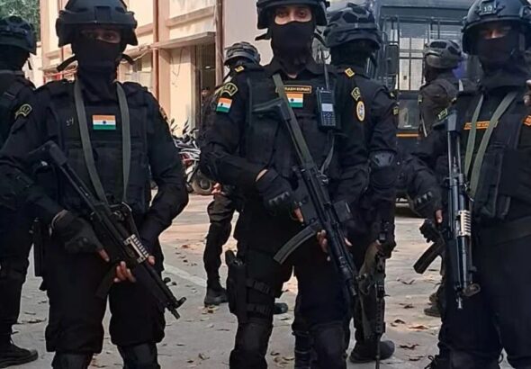सोशल मीडिया संबंधांच्या तपासासाठी  दहशतवाद विरोधी पथक ची शहरांमध्ये कारवाई