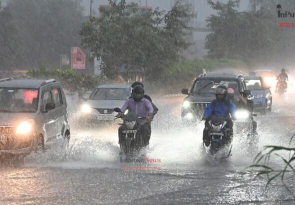 महाराष्ट्रात मुसळधार पावसाचा इशारा; घाटमाथ्यावर ऑरेंज अलर्ट, सात जिल्ह्यांना यलो अलर्ट