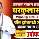 शासनाच्या पंतप्रधान आवास योजनेच्या 