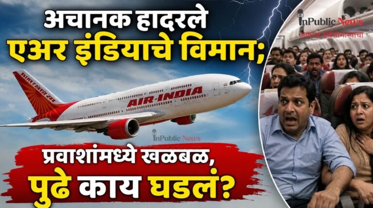 अचानक हादरले एअर इंडियाचे विमान; प्रवाशांमध्ये खळबळ, पुढे काय घडलं?