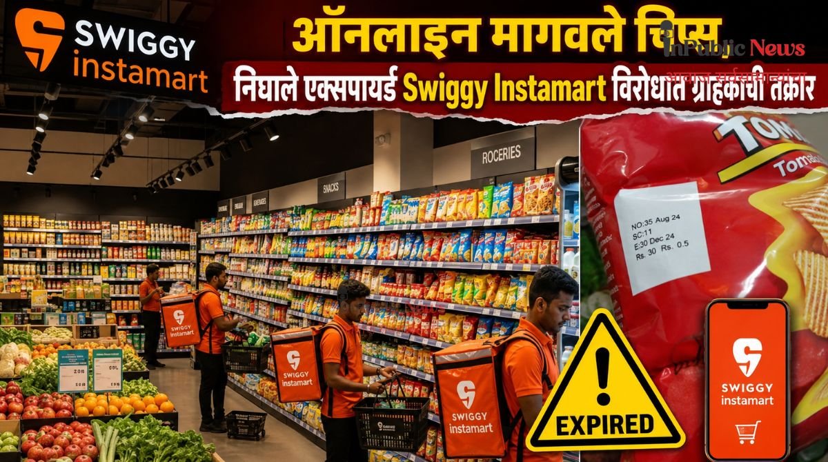 ऑनलाइन मागवले चिप्स, निघाले एक्सपायर्ड Swiggy Instamart विरोधात ग्राहकाची तक्रार