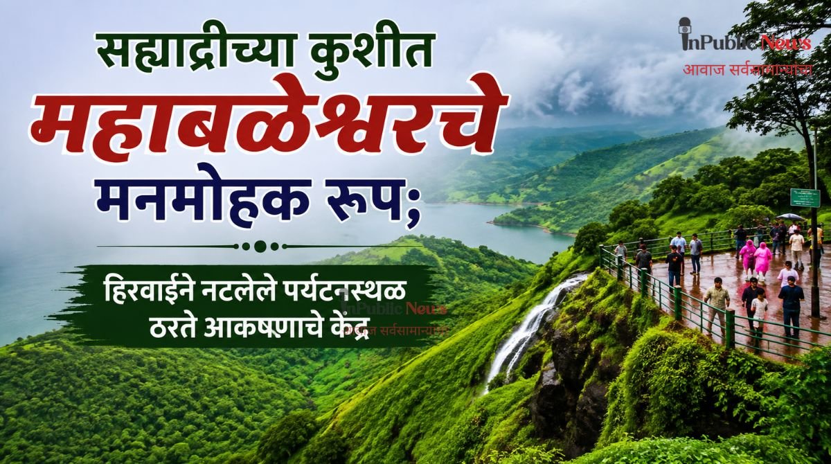 सह्याद्रीच्या कुशीत महाबळेश्वरचे मनमोहक रूप; हिरवाईने नटलेले पर्यटनस्थळ ठरते आकर्षणाचे केंद्र