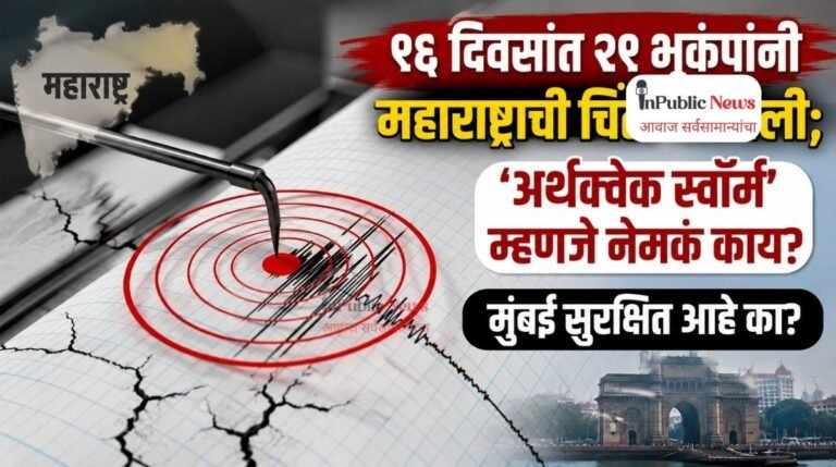 १६ दिवसांत २९ भूकंपांनी महाराष्ट्राची चिंता वाढवली; ‘अर्थक्वेक स्वॉर्म’ म्हणजे नेमकं काय? मुंबई सुरक्षित आहे का?