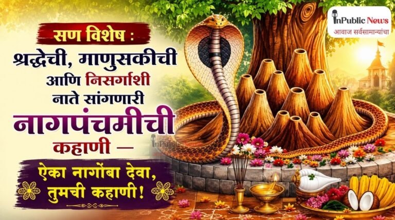 सण विशेष : श्रद्धेची, माणुसकीची  आणि निसर्गाशी नाते सांगणारी नागपंचमीची कहाणी — ऐका नागोबा देवा, तुमची कहाणी!