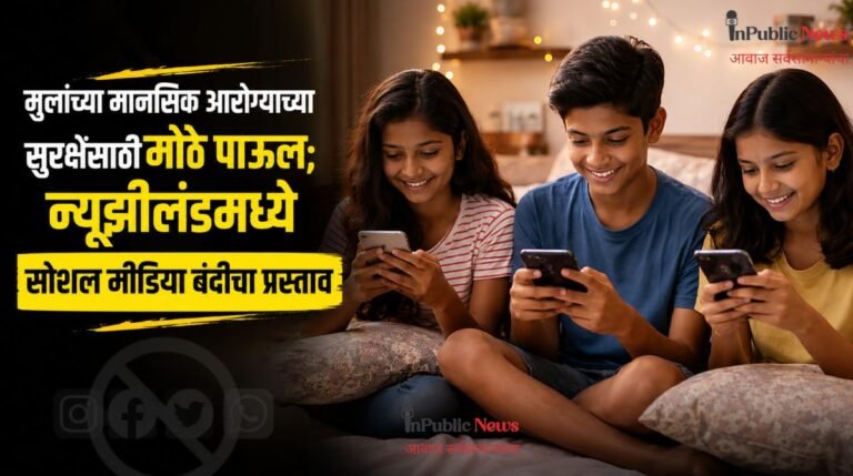 मुलांच्या मानसिक आरोग्याच्या सुरक्षेसाठी मोठे पाऊल; न्यूझीलंडमध्ये सोशल मीडिया बंदीचा प्रस्ताव