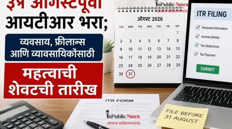 ३१ ऑगस्टपूर्वी आयटीआर भरा; व्यवसाय, फ्रीलान्स आणि व्यावसायिकांसाठी महत्त्वाची शेवटची तारीख