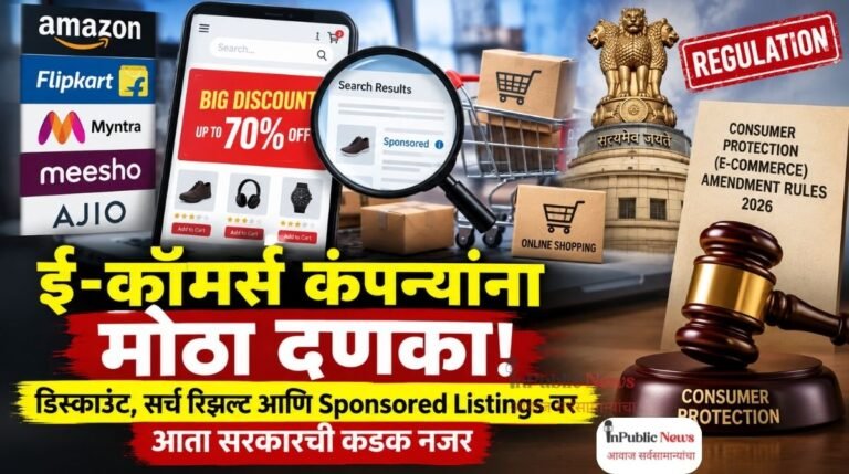ई-कॉमर्स कंपन्यांना मोठा दणका! डिस्काउंट, सर्च रिझल्ट आणि Sponsored Listings वर आता सरकारची कडक नजर