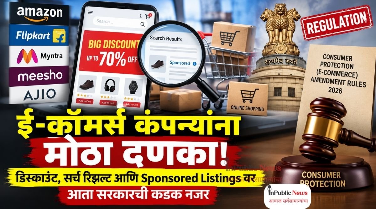 ई-कॉमर्स कंपन्यांना मोठा दणका! डिस्काउंट, सर्च रिझल्ट आणि Sponsored Listings वर आता सरकारची कडक नजर