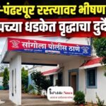 सांगोला-पंढरपूर रस्त्यावर भीषण अपघात; पिकअपच्या धडकेत वृद्धाचा दुर्दैवी अंत