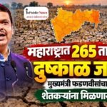 महाराष्ट्रात 265 तालुक्यांत दुष्काळ जाहीर! मुख्यमंत्री फडणवीसांचा मोठा निर्णय; शेतकऱ्यांना मिळणार हे लाभ; पहा आपल्या तालुक्याचे नाव?